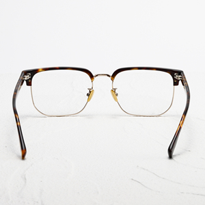 Lunettes de vue rectangulaires rétro à monture intégrale 536, anti-UV, légères, unisexes, pour adultes, correction de la vue - Product Image 3