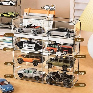 Caja de Almacenamiento y Soporte de Exhibición Transparente para Modelos de Autos de Aleación <span class=keywords><strong>TOMICA</strong></span> 1:64, Juguete para Niños - Product Image 2