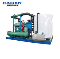 FOCUSUN Machine à glace en flocons de grande capacité 30 tonnes pour l'industrie de transformation alimentaire
