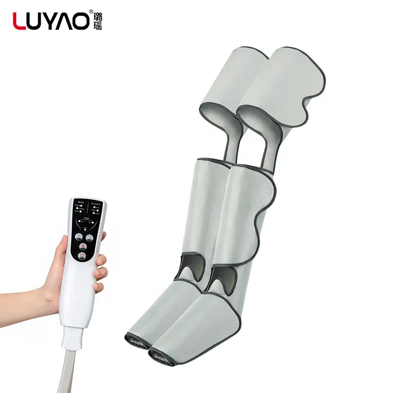 Không khí LY-670C nén chân và chân massager với bê nhiệt cho lưu thông và giảm đau