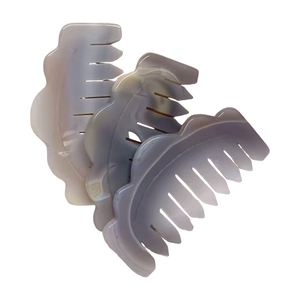 Peine de Masaje Profesional de Ágata Gris, Herramienta Gua <span class=keywords><strong>Sha</strong></span> para Relajación del Cuero Cabelludo y Terapia de Meridianos - Product Image 3