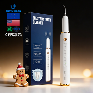 Cadeaux de Noël en promotion : Nettoyeur <span class=keywords><strong>dentaire</strong></span> ultrasonique rechargeable pour l'élimination de la plaque <span class=keywords><strong>dentaire</strong></span>, du tartre et du calcul <span class=keywords><strong>dentaire</strong></span>, pour le blanchiment des dents - Product Image 1