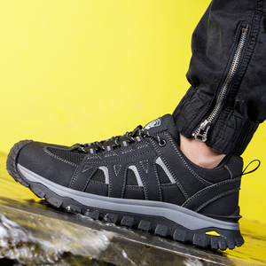 Zapatos de Trabajo con Punta de Acero de Alta Calidad OLICOM, Antideslizantes, Anti-Impactos, Resistentes a Pinchazos, Zapatos de Seguridad, Zapatos Cómodos para Senderismo, Botas de Trabajo - Product Image 3