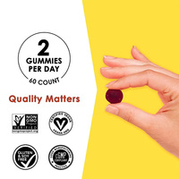 Vegan Vitamin D3 K2 D3 10000 IU Vitamine K2 Gummy para la salud de los huesos Vitamin D3 Gummy