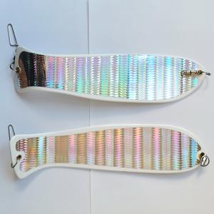 Flasher pêche eau douce grand jeu de pêche <span class=keywords><strong>Hotchip</strong></span> Flashers pêche à la traîne lumineux UV saumon Flasher - Product Image 6