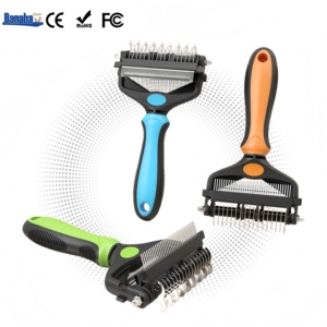 <span class=keywords><strong>Pettine</strong></span> Multifunzionale Portatile <span class=keywords><strong>per</strong></span> Toelettatura Animali con Denti Metallici Densi <span class=keywords><strong>per</strong></span> Rimozione Pelo Superfluo di <span class=keywords><strong>Cani</strong></span> e Gatti - Product Image 1