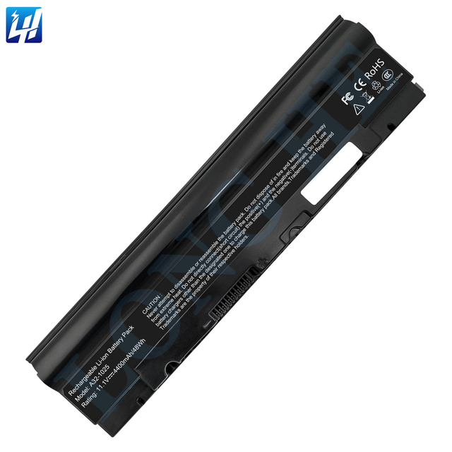 High Quality 4400mah A32-1025 Rechargeable Laptop Battery for ASUS Eee PC 1225B 1225CA31-1025 A32-1025