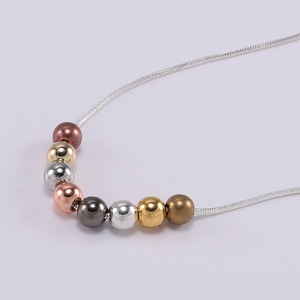 St. Kunkka Round <b>Bead</b> Caps Electroplated Gold Silver <b>Plastic</b> Resin DIY Jewelry Findings Scattered <b>Beads</b> 8mm 10mm 12mm - Product Image 4