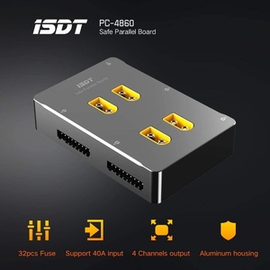 บอร์ดชาร์จแบตเตอรี่ LiPo แบบขนาน RC ISDT <span class=keywords><strong>PC</strong></span> <span class=keywords><strong>4860</strong></span> 40A รองรับอินพุตสูงสุด 30A ต่อพอร์ต 1-8S XT60 บอร์ดขนานแบบปลอดภัยสำหรับโดรน RC - Product Image 3