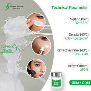 Cire de silicone hydrosoluble de qualité cosmétique RB-9101 Bis-PEG-18 Méthyl éther diméthicone Facile à disperser Augmentation de la mousse Hydratant - Product Image 2