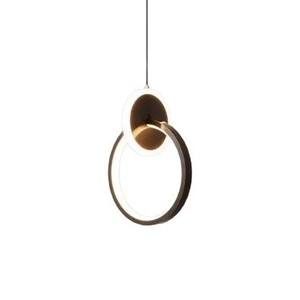 Suspension moderne en acrylique avec corps en fer, deux températures de couleur, éclairage mural pour chambre et fond TV MCH-XD200 - Product Image 5