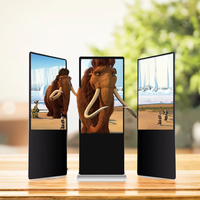 LY 43 49 55 Inch Intérieur Vertical Touch Kiosk Totem Android PC LCD Digital Signage Display Écrans Publicitaires