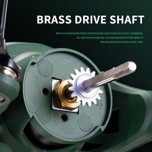 CG Spinning Reels siêu nhẹ Kim loại nước mặn hoặc nước ngọt câu cá crap Gear jigging Fishing REELS - Product Image 5