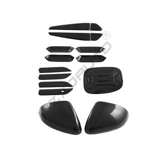 WZXD Tendencia Actual: Pegatinas Decorativas Exteriores de ABS Carbono 2024 para Cubierta de Manija de Espejo para Yuan Up - Product Image 6