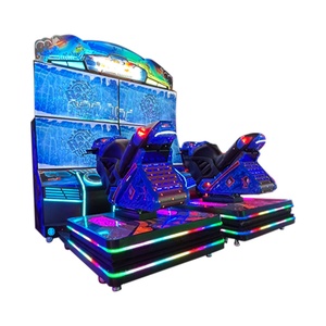 Máquina de Juego Arcade de Gran Escala para Dos Jugadores, Simulación de Carreras de Nieve, Operada con Monedas, en Oferta - Product Image 1
