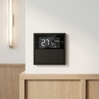 Panneau de thermostat PC intelligent 3-en-1 avec bus KNX pour système de climatisation, d'air frais et de chauffage par le sol