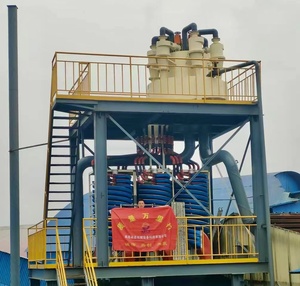 Khai Thác Mỏ Làm Giàu Nhà Máy Xoắn Ốc Tách Dọc Ba Chiều Vít Sluices Cho Quặng Thạch Anh Beneficiation Khoáng Sản Tách - Product Image 3