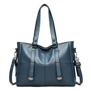 Sacs à bandoulière pour femmes Sacs à main de luxe en cuir synthétique synthétique de couleur unie Sacs à bandoulière décontractés pour femmes - Product Image 2
