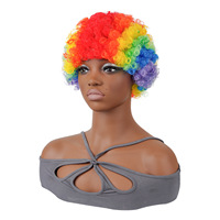 Perruque synthétique Miareo Afro Wave légère en fibre, volume complet, pour femme, idéale pour les fêtes, ajustement sécurisé, personnalisable par le fabricant