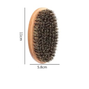 <span class=keywords><strong>Set</strong></span> di Strumenti per la Cura della <span class=keywords><strong>Barba</strong></span> <span class=keywords><strong>da</strong></span> <span class=keywords><strong>Uomo</strong></span>, Forbici per Capelli, Pennello <span class=keywords><strong>da</strong></span> <span class=keywords><strong>Barba</strong></span>, Spazzola e Pettine in Legno Naturale con Setole di Cinghiale - Product Image 3