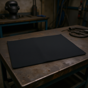 Couverture de protection en feutre de carbone pour soudage, 27 po x 12 po, ignifuge, résistante à la chaleur, protection contre les incendies - Product Image 2
