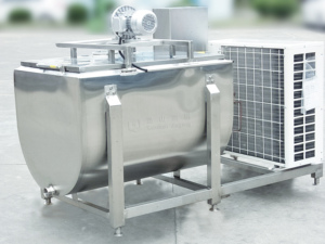 Thép không gỉ 200L 500L 1000L sữa làm mát xe tăng máy cho bò sữa trang trại - Product Image 6
