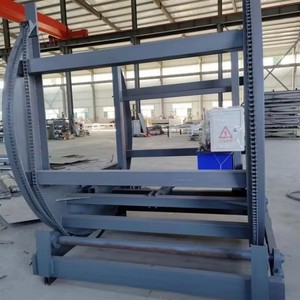 เครื่องพลิกม้วนเหล็ก 360 องศา และเครื่องยกม้วนเหล็ก/เครื่องพลิกแบบกลไกพร้อมโต๊ะเลื่อน/5 ตัน - Product Image 6