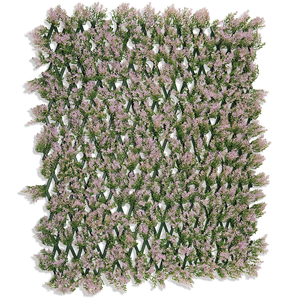 Dekorasi tanaman pagar buatan, bahan PE 90cm * 200cm yang dapat diperluas untuk dinding taman dan lanskap - Product Image 4