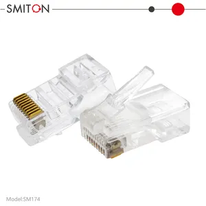 RJ50 UTP Conector Network Modular 10P10C RJ50 Connector