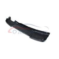 Pour BMW Série 1 E87 TECH, diffuseur de pare-chocs arrière en fibre de carbone à double sortie, pièce de carrosserie, kit carrosserie, séparateur