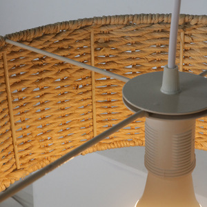 Jiaxiang Simple Nordic <strong>Lighting</strong> Hand Woven <strong>Paper</strong> Rope Lampshade Hanging <strong>Ceiling</strong> Lamp <strong>Shade</strong> &amp; Covers with Good Quality From China - Product Image 4