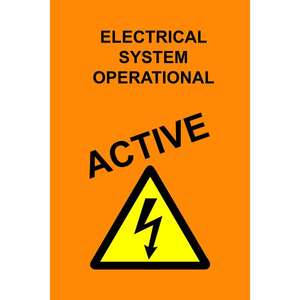 KS TOOLS-Affiche 117.0173-Actif, orange - EAN 4042146881576 SIGNAGE ET SÉCURITÉ - Product Image 1