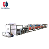 Honghua nouvelle technologie colle thermofusible point tissu faisant des machines revêtement à base d'eau machine à plastifier