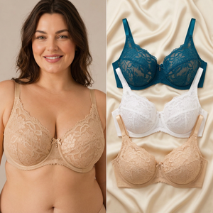 Soutien-gorge lissant pour le dos avec détails en dentelle et bretelles réglables - Product Image 2