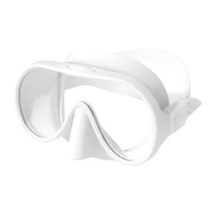 New Professional Frameless Single Lens Silicone Material Scuba Diving Snorkeling Scuba Snorkeling Diving Mask For Adult