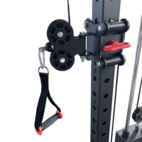 HALA-UB-2211 de haute qualité à domicile utilisant un équipement de fitness multifonction Gym Lat Machine avec câble de traction à faible rangée pour la salle de sport à domicile