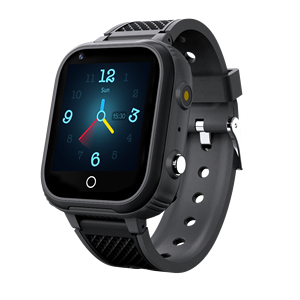 Écran tactile étanche Global 4G Enfants Montre Intelligente GPS WIFI Localisation <span class=keywords><strong>Appel</strong></span> Vidéo Enfant Smartwatch Caméra Bébé Téléphone LT21 Noir - Product Image 1