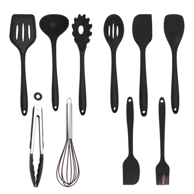 In Stock Manufacturers Cooking Tools A Set Of Kitchen Accessories Silicone Kitchen Utensils