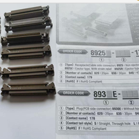 Connecteurs IDC à profil bas KEL 8925E-080-179-F pour câble plat à pas de 0,635 mm, marron, pour applications d'imprimante/sensorielle