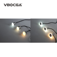 Lámpara LED Empotrada en Aluminio para Exteriores, IP67, RGB DMX512, Cambio Automático de Color, 24V RGBW, Personalizable, para Jardín y Paisajismo