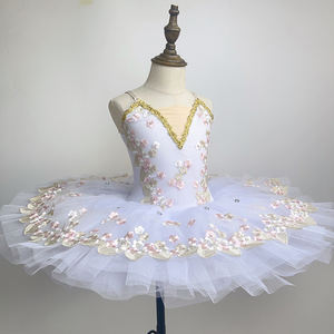 Performance per ragazze indossa tutù in Tulle nuova gonna bianca tutù da balletto professionale - Product Image 2