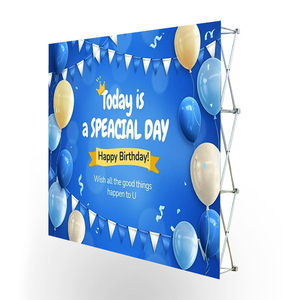 Pop up CuộN Hợp kim nhôm hiển thị quảng cáo đứng in kỹ thuật số hiện đại có thể gập lại di động tùy chỉnh nhiều kích cỡ - Product Image 4