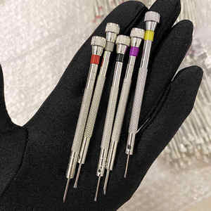 Kit de Herramientas Profesional Multifuncional para Reparación de Relojes, Extractor de Pasadores de Resorte, Extractor de Eslabones, Destornilladores de Precisión - Product Image 4