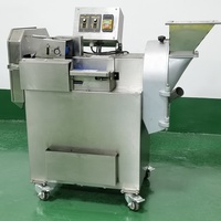 Automatische Zoete Aardappelsnijmachine Aardappelchips Snijmachine Cassave Plak Snijmachine