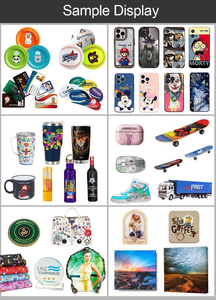 Stampante UV <span class=keywords><strong>DTF</strong></span> A3 A2 con rotolo per stampa adesivi a 8 colori, macchina UV istantanea per pellicole A3 AB, stampante UV-<span class=keywords><strong>DTF</strong></span> per valigie - Product Image 4