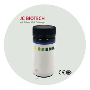 Thuis Urine <span class=keywords><strong>Test</strong></span> 4 Parameters Urine <span class=keywords><strong>Test</strong></span> Strips Microalbumine Urine Testkit - Product Image 2