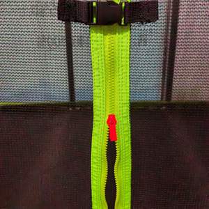 JINGYI Filet de sécurité pour <span class=keywords><strong>trampoline</strong></span> familial, rectangulaire durable et écologique, doux et résistant aux intempéries, 10x7 pieds - Product Image 6