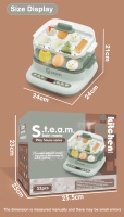 ITTL induction pour enfants simulation éducative cuisine cuiseur à riz lumière électrique musique jouer maison petits appareils ensemble de jouets
