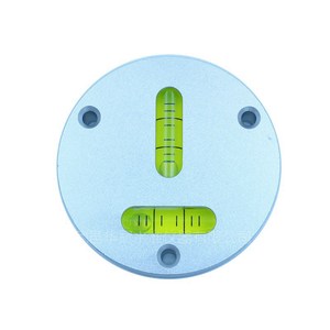 Nivel de burbuja metálico redondo HACCURY tipo T de doble eje para calibración DIY - Product Image 2