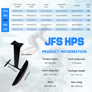 HPS930 1179sqcm Aluminum Carbon Wingfoil Board Pump SUP Hydrofoil for Ocean Waters Kitesurfing and Windsurfing HPS 930 Carbon Wi - Product Image 2